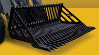 SKID STEER  AND TRACTOR ROCK BUCKETS