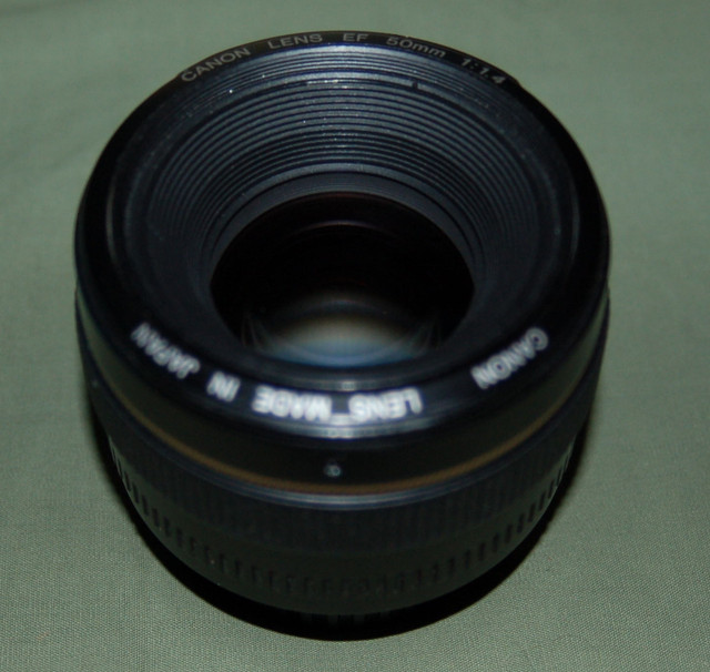 CANON Lens 50mm f1.4 USM Japan AUTOFOCUS NOT WORKING in Cameras & Camcorders in Sudbury - Image 4