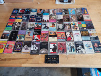 Various cassette tapes