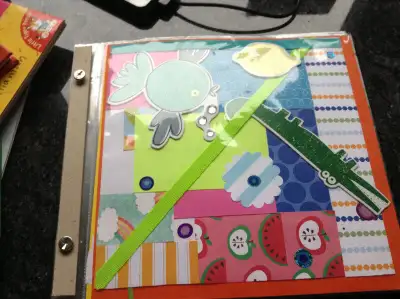 Girls scrapbook set for sale, View more