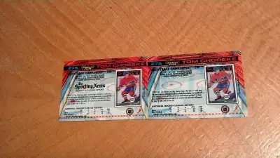 Carte Hockey Tom Chorske ERREUR et ORG 276 Topps Stadium (4541), View more
