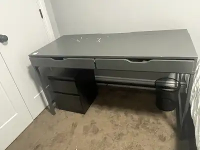 computer desk and chair , View more