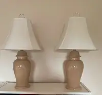 2 Lampes de table