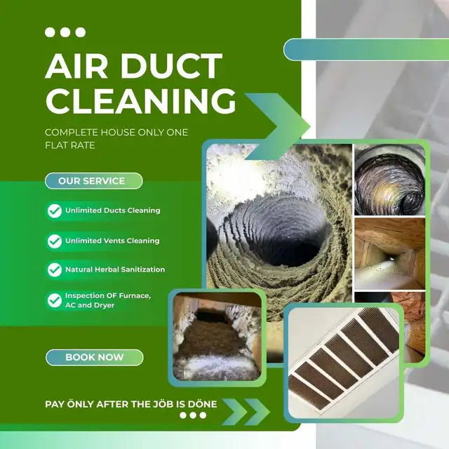 Ðuct and Veŋt Ĉleaning - $149 | Professional Technicians 