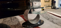Beautiful oval coffee table with Marble