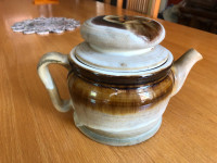 Beauceware Pottery Teapot Vintage 1970's