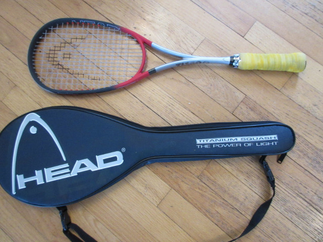 Graphite titanium squash racquet in Tennis & Racquet in Ottawa