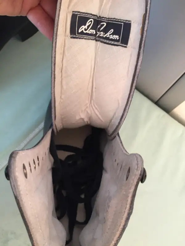 Don Jackson Leather Figure Skate #70016 Boots - Sz 27.5 (S) in Skates & Blades in City of Toronto - Image 3