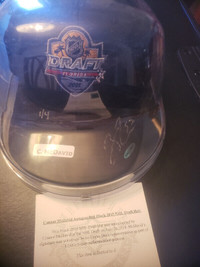 Connor McDavid-2015 Rookie UD Signed Ltd. DRAFT DAY HAT 1/1