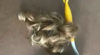 Extensions de cheveux synthétiques: queues de cheval élastiques