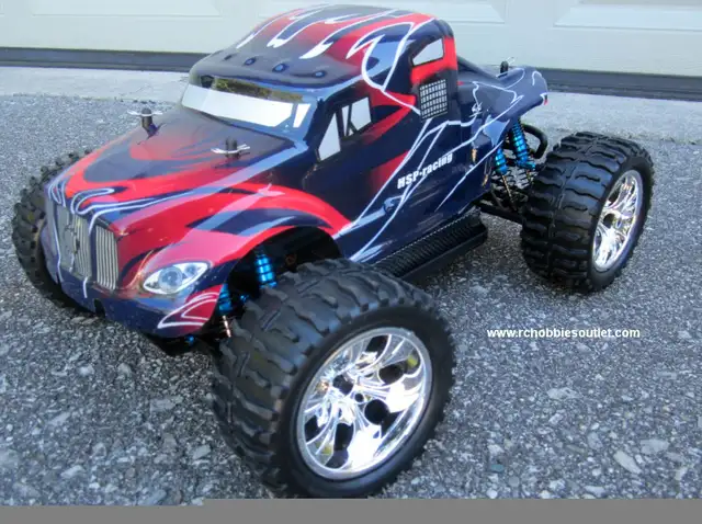 New  RC  Monster Truck TOP2 Brushless 3S LIPO  1/10 Scale 4WD in Hobbies & Crafts in Oshawa / Durham Region - Image 9