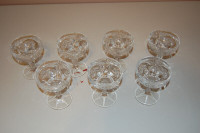 Crystal fruit cups / champagne cups