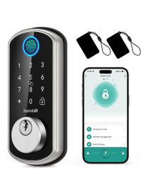 Hornbill Smart Front Door Lock Keyless Entry Fingerprint 