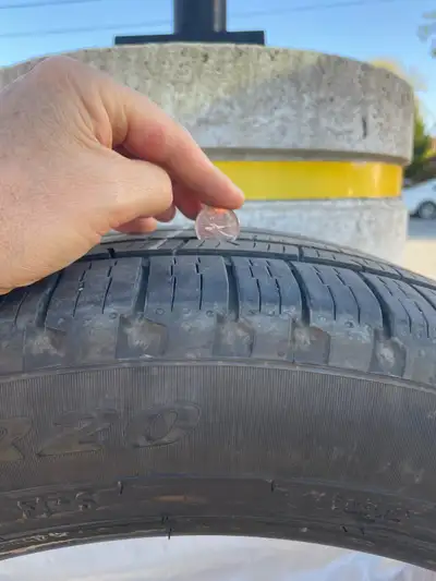 Offering 2 Pirelli Scorpion Verde tires, perfect for your SUV or light truck. These tires are in dec...