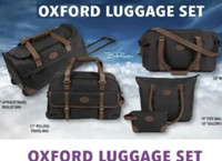 5 PCS Bella Russo Oxford Luggage Set