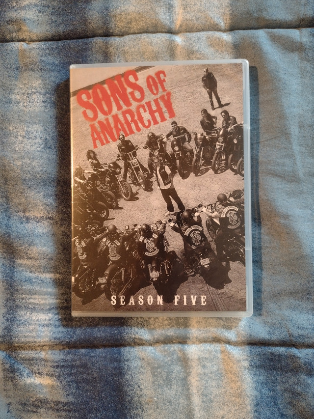 Sons Of Anarchy Season 5 DVDs  in CDs, DVDs & Blu-ray in North Bay