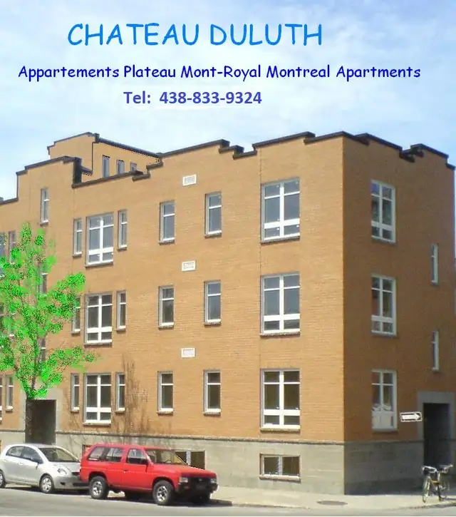 4-1/2 BRIGHT, LUMINOUS, MODERN * PLATEAU MONT-ROYAL * 2025/09/0162864383407233123