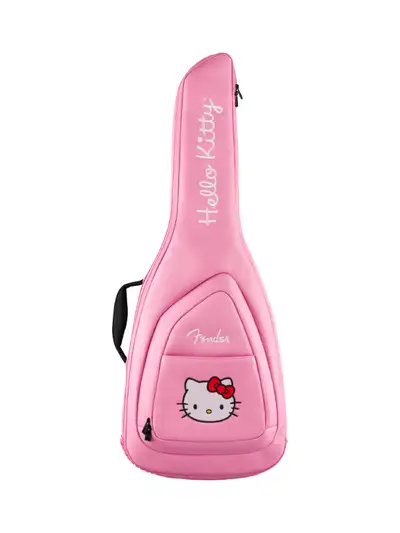 Fender x Hello Kitty Pink Electric Guitar Gig Bag, View more