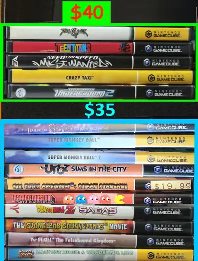 Nintendo Gamecube Games CIB《$35 - $40》 Complete w/ Manual, View more