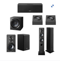 Sony Subwoofer with Bookshelf, Tower, Atmos & Centre Speakers