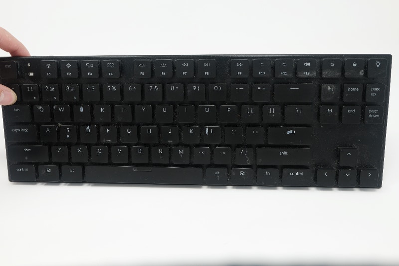 Keychron K1 Mechanical Keyboard Wireless Blue Switches FULL RGB Mice, Keyboards & cams