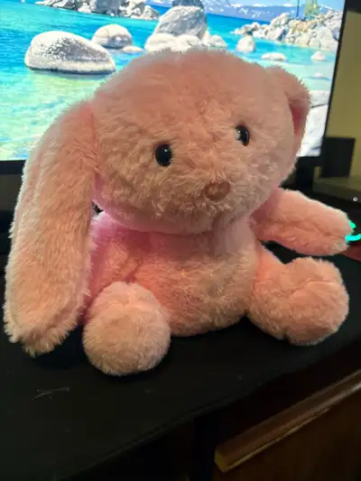 light up pink bunny , View more