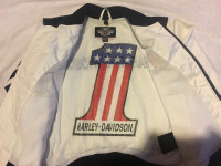 Harley Davidson motorcycle jackets in excellent condition