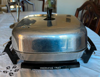 ELECTRIC FRYING PAN in STAINLESS STEEL. Great Condition!