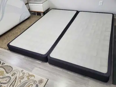 2 box springs size twin xl for king mattress, View more