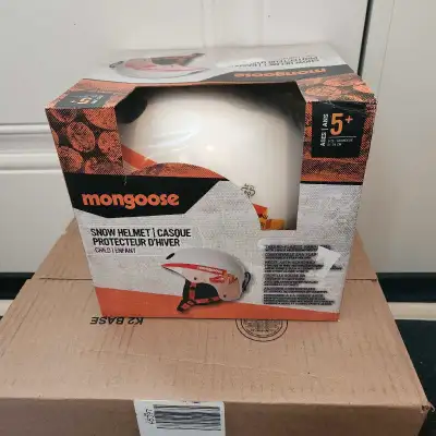 Mongoose Snow Helmet Ages 5 and Up. Brand New In Box, View more