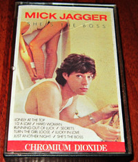 Cassette Tape :: Mick Jagger – She's The Boss