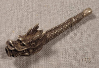 Tobacciana dragon chinois de collection. Chinese dragon pipe.