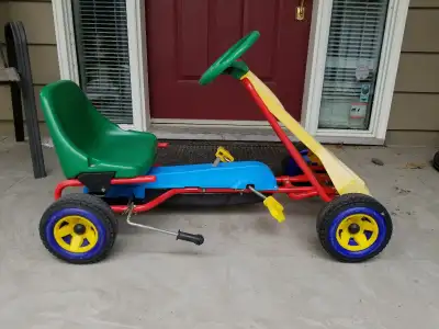 Original Kettcar pedal go cart very rare with stick shift, View more