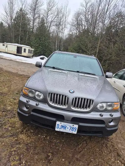 06 bmw x5 Body is in great condition, has engine issues. Could be parted out easily to make your mon...