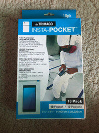 BRAND NEW - TRIMACO Adhesive Painter's Insta-Pocket 10pk - $5