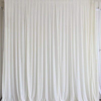 White backdrop rental