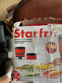 Starfrit hotdog steamer 