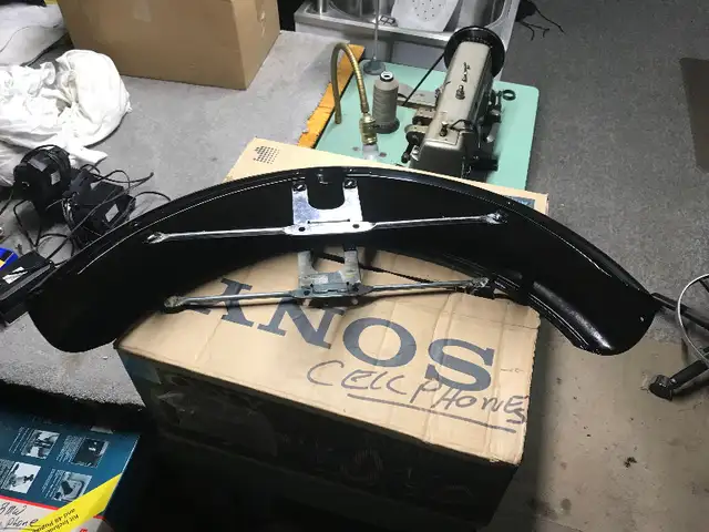 Original 1966  Harley Davidson Sportster front fender in Motorcycle Parts & Accessories in Oshawa / Durham Region - Image 5