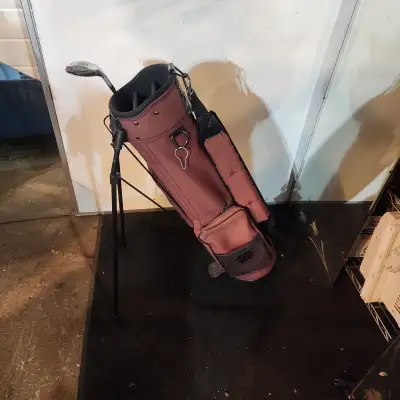 Golf bag storage strop carry, stand Maxfli brown, View more