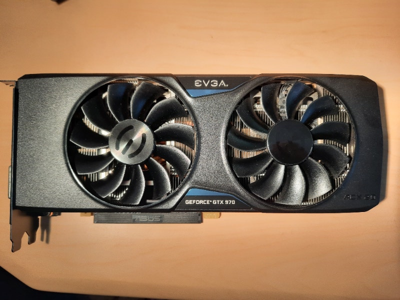 Graphics Card EVGA GeForce GTX 970 SSC 4GB GDDR5 GPU System