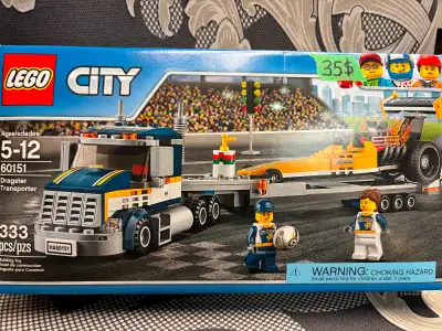 lego 60151 city le transporteur du dragster 333 pièces, View more