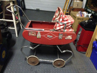 VINTAGE GENDRON BABY CARRAIGE TOY - PARKER PICKERS -