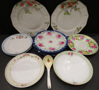 12 ANTIQUE & VINTAGE ASSORTED DISHES MADE IN JAPAN