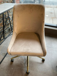 Velvet Office Chair-CLEARANCE!
