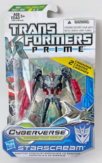 Hasbro Transformers Prime Cyberverse STARSCREAM 2011 NEW