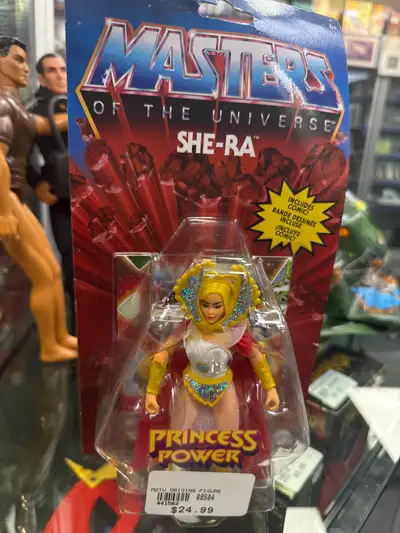 Up for sale: She-Ra Masters of the Universe Origins. The figure is sealed and new. However the card...