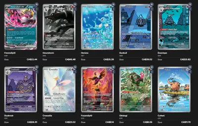 Looking for specific cards in the first 3 pictures, I have more for trade can only upload 10 picture...