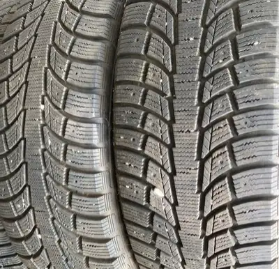 2 winter tires 225 60 17 on 114.3x5 bolt rims in very good like new condition $150. for both