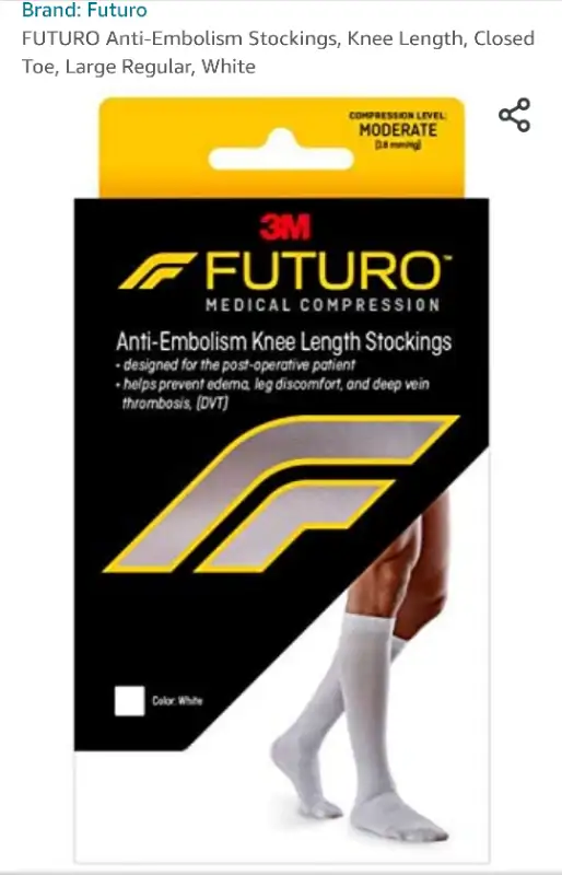 Compression Socks -White LG Size Mod/Mild -NEW $12 each package in Health & Special Needs in St. Catharines - Image 8