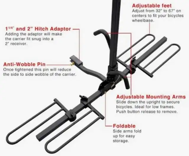 NEW Bike carrier /rack in Clothing, Shoes & Accessories in Kingston - Image 2